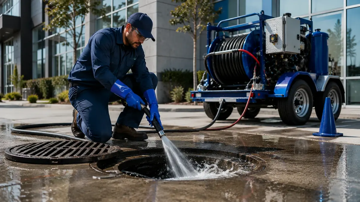 Commercial Hydro Jet Drain Cleaning in King City